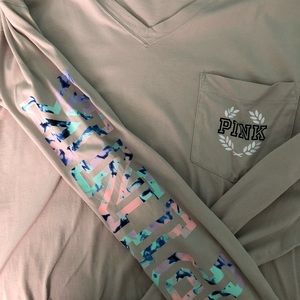 Victoria’s Secret pink long sleeve shirt
